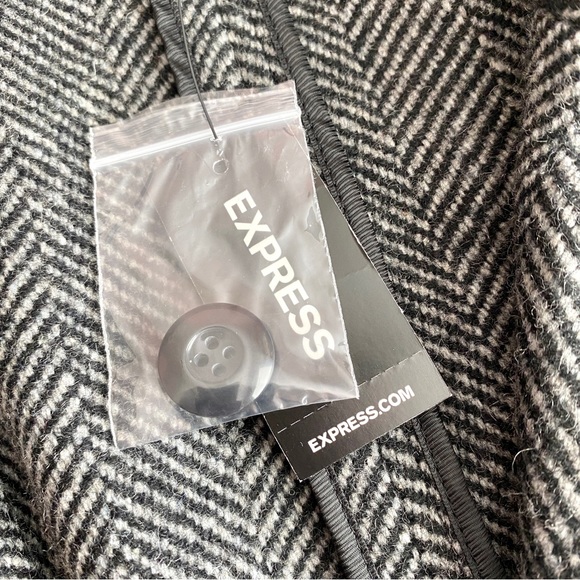 NWT Heavy Wool Blend Jacket express mens XL - Picture 10 of 10